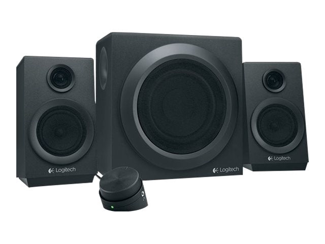 Logitech Z333 2.1-kanals Högtalarsystem Svart