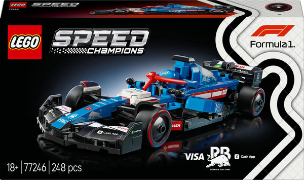 LEGO 77246 Speed ​​​​Champions Visa Cash App RB VCARB 01 F1-racerbil