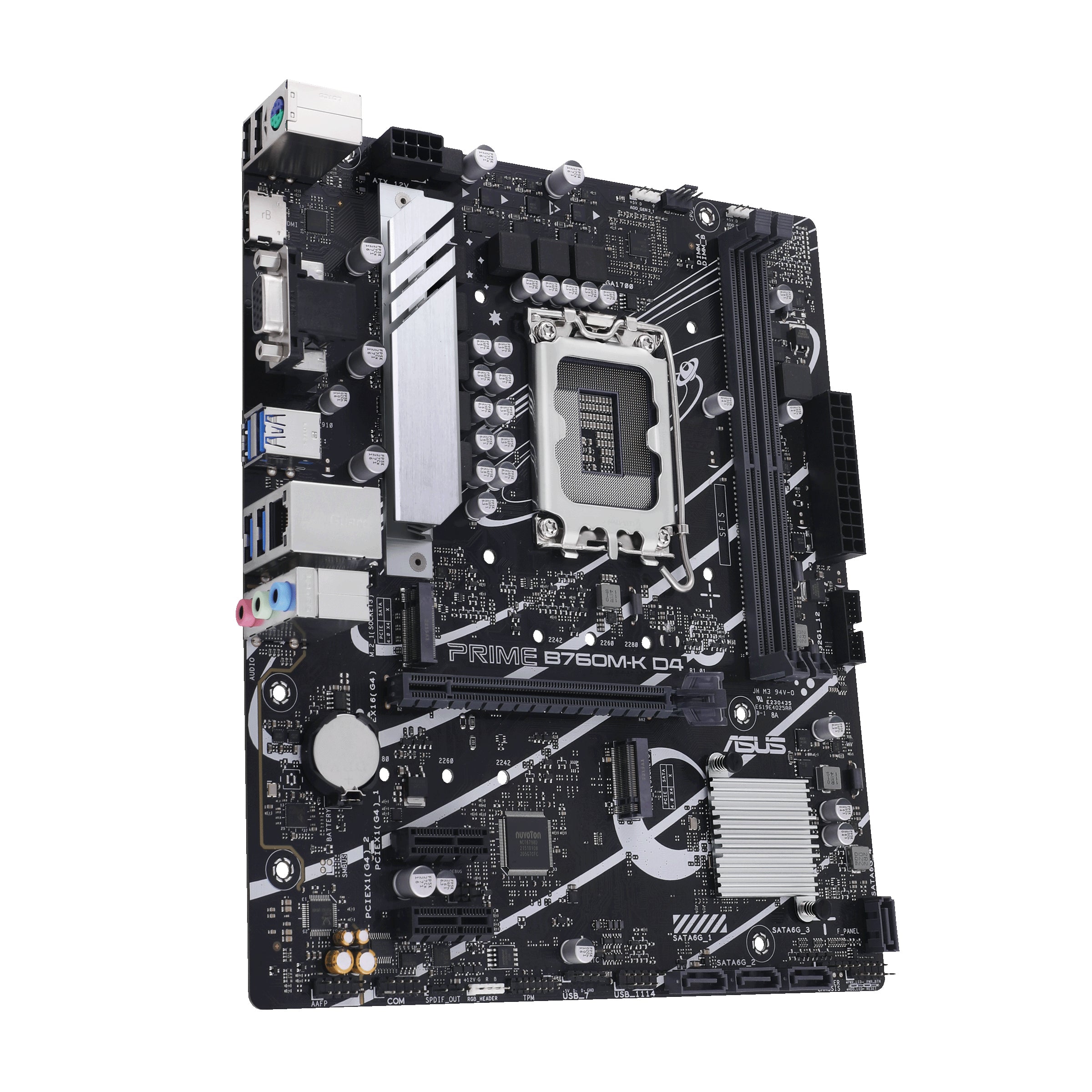 ASUS PRIME B760M-K D4 (mATX, B760, LGA 1700, DDR4)