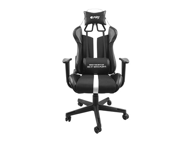 Fury Avenger XL Gamer Chair Svart Vit