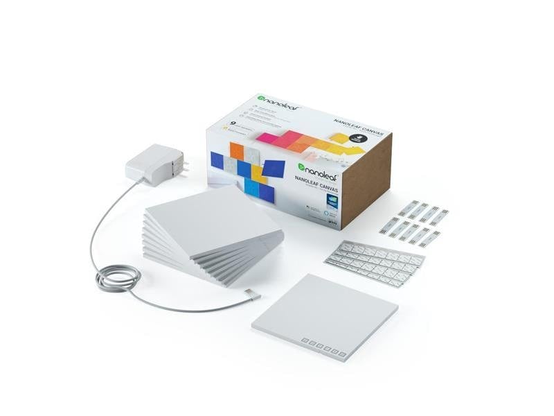 Nanoleaf - Canvas Startkit - 9 Paneler