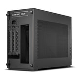 Lian Li A4-H2O X4, MINI-ITX, Svart, Inkluderar PCIE4.0 Riser Card-kabel