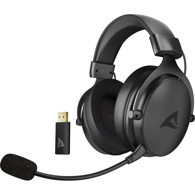 Sharkoon Skiller SGH40W, gaming headset black, USB-A dongle, 3.5 mm jack Sharkoon