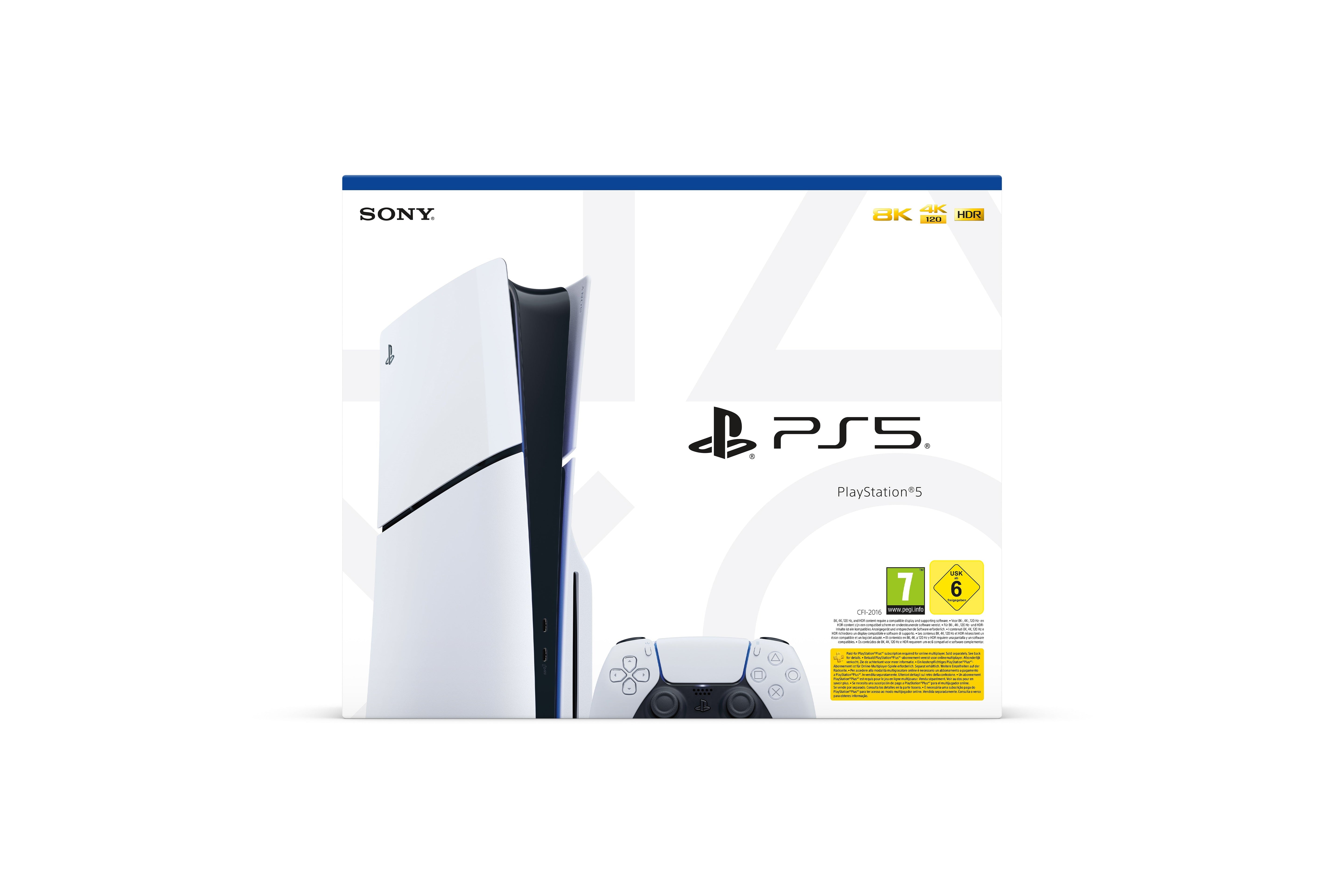 PlayStation 5 (PS5) Standard Edition Slim (D-chassi)