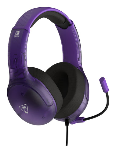 Turtle Beach Airlite Fit – Switch-headset – Ghost Purple – headset fra modsatte side