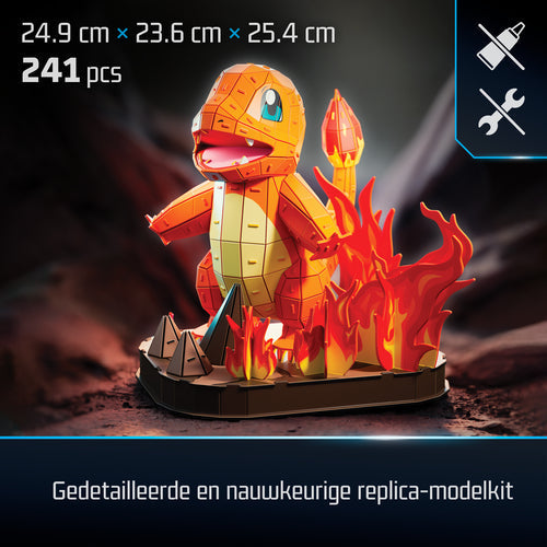 Spinmaster 4D Build - Pokémon Charmander Spinmaster