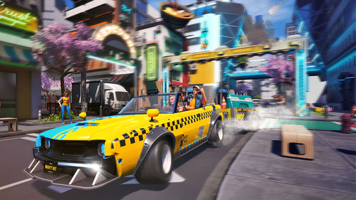 Taxi Chaos 2 – PlayStation 5 – skærmbillede fra spillet