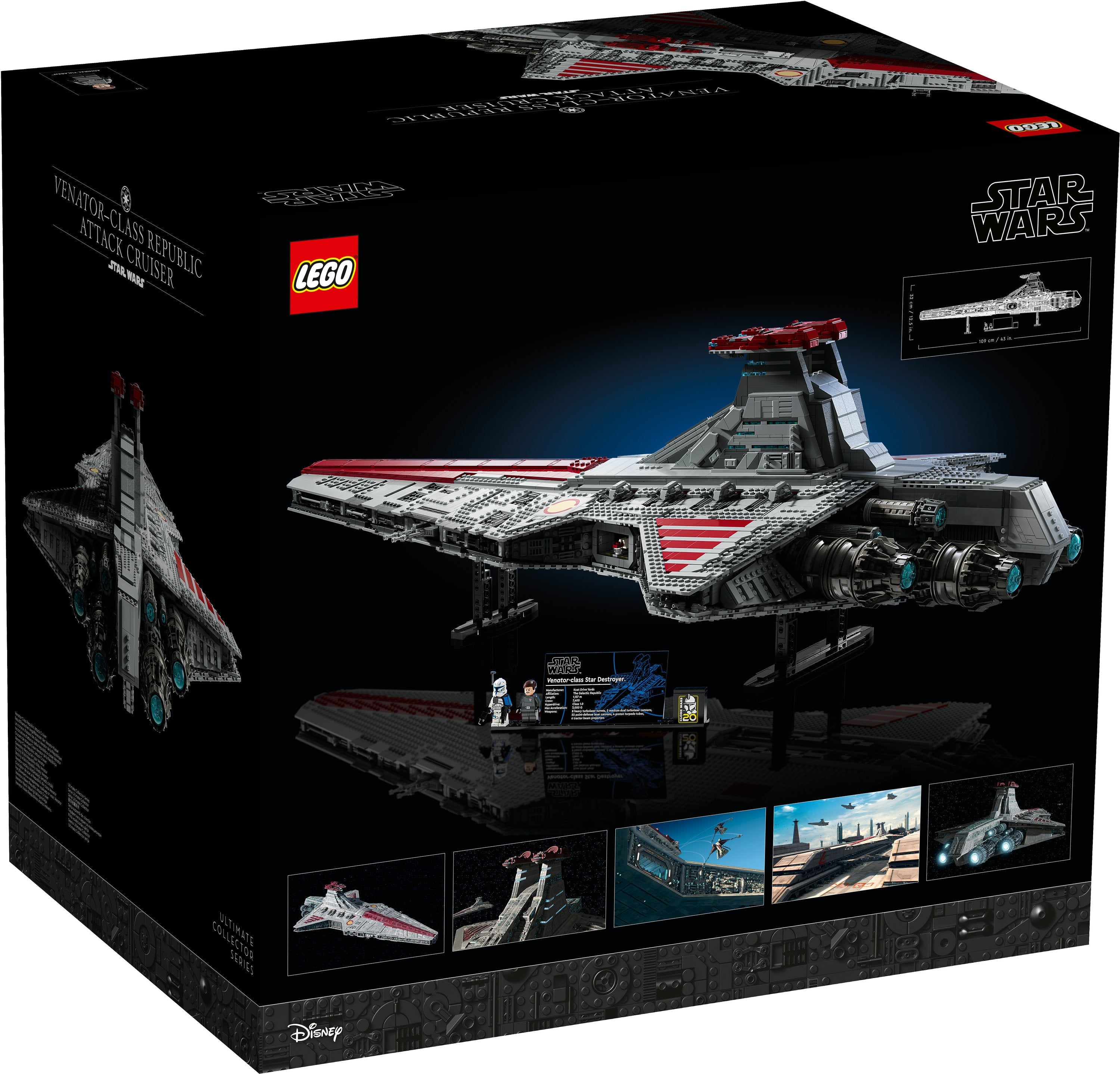 LEGO Star Wars Venator-Class Republic Attack Cruiser 75367