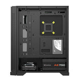 Darkflash DK361 Datorfodral + 4 Fläktar (svart)