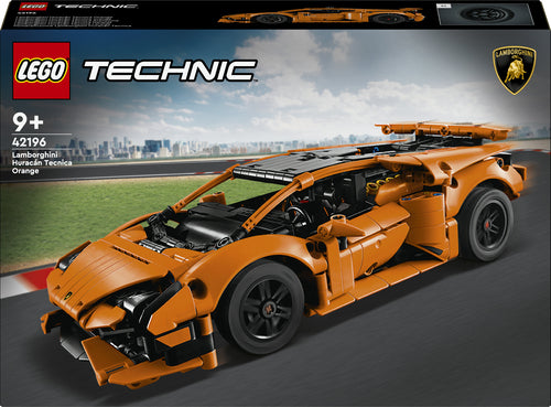LEGO Technic 42196 – Lamborghini Huracán Tecnica – Orange – æskens forside
