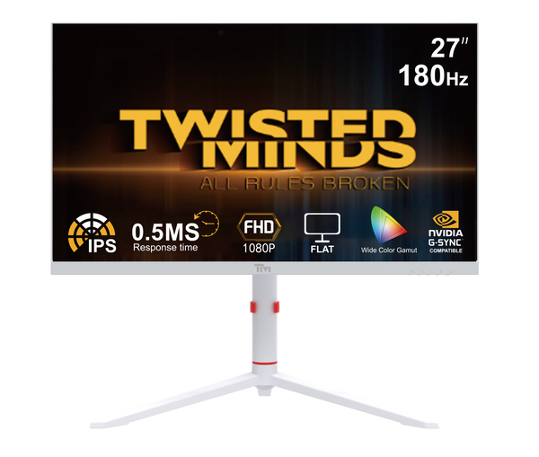 TWISTED MINDS ARTIC PRO-SERIEN 27" FHD - 180HZ - VIT