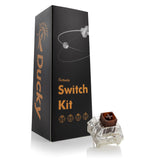 Ducky Switch Kit - Kailh Box Brun - 110 delar