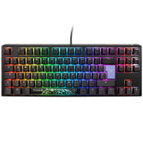 Ducky One 3 - Klassisk Svart / Vit Nordisk - TKL - Körsbärsröd