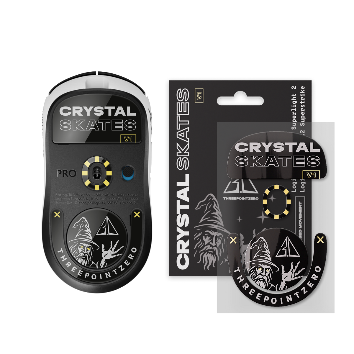threepointzero - Crystal Skates - GPX Superstrike/Superlight 2 Model fit - TPZ