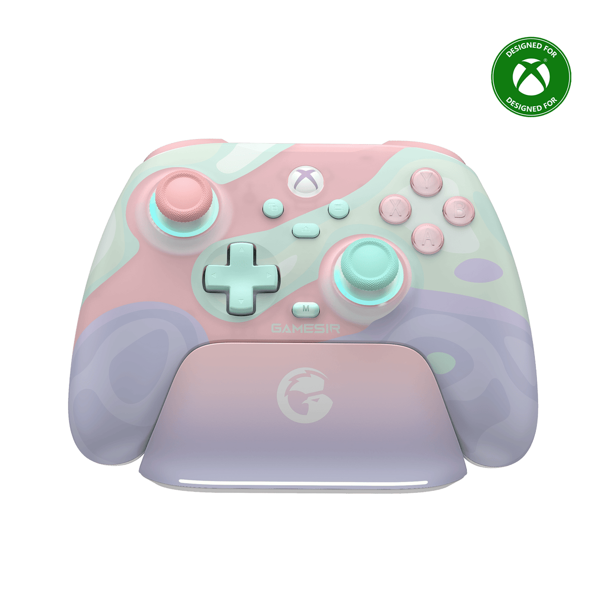 GameSir T7 Pro Tri-Mode Wireless Xbox Controller - Sugar Whirl (TMR Sticks, Hall-Effect Triggers) Xbox Licensed