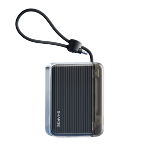 SHARGE Flow Go powerbank - 10.000 mAh - sort
