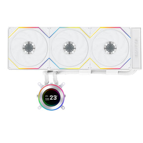 Lian Li HydroShift II LCD-C 360TL FLEX - hvid