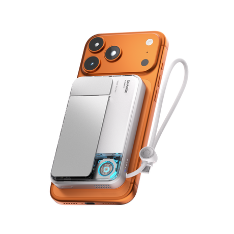 SHARGE ICEMAG 3 magnetisk powerbank - 10.000 mAh - hvid