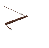 Xtrfy spiral-tastaturkabel USB-C til USB-A, 2 m – Retro Brown