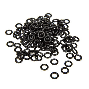 NOISE DAMPENING O-RINGS FOR CHERRY MX KEYBOARDS - BLACK - 125 PIECES – produktbillede