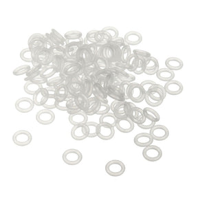 NOISE DAMPENING O-RINGS FOR CHERRY MX KEYBOARDS- CLEAR - 125 PIECES – produktbillede