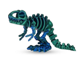 3D-printet XL Dinosaur-skelet 32 cm – Assorteret – produktbillede