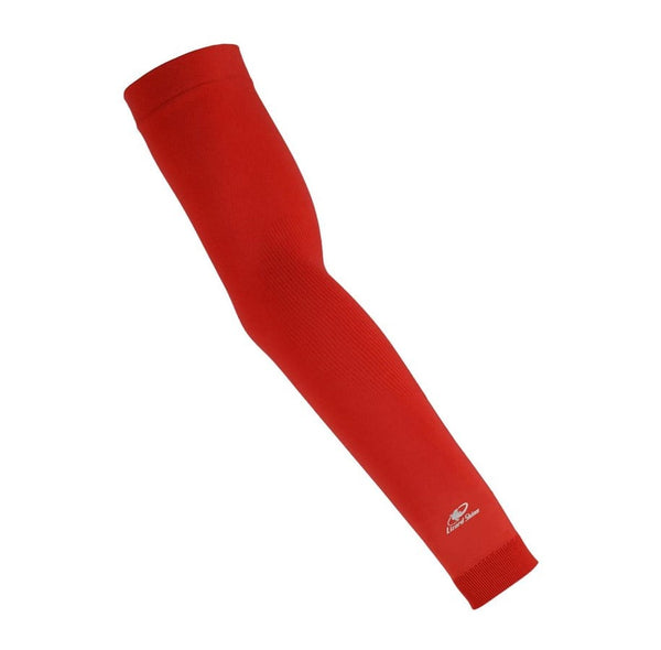 Lizard Skins Knit Arm Sleeve – Crimson Red, YL/YXL