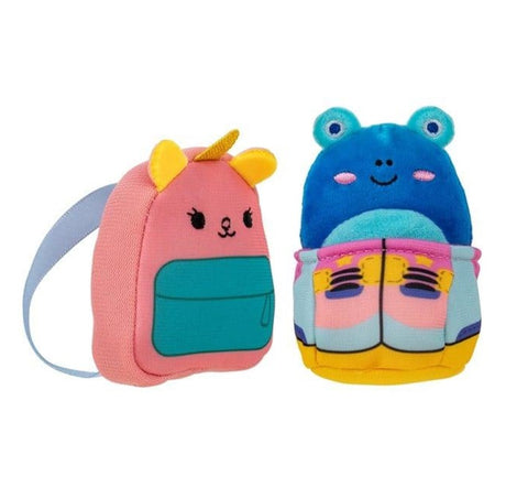 Squishville Back to School – figur med skoletaske og tilbehør