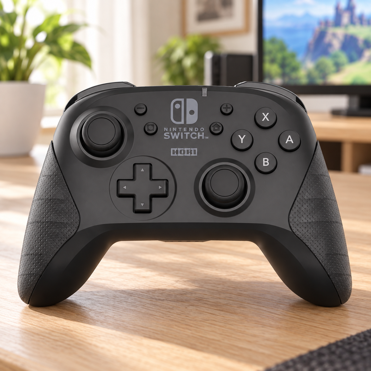 HORI Wireless HORIPAD – Nintendo Switch – sort – stemningsbillede