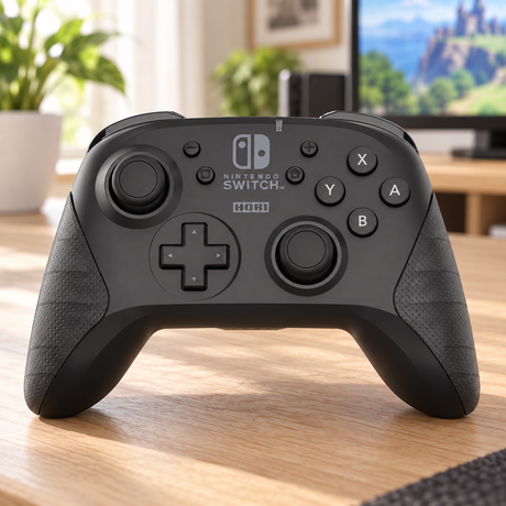 HORI Wireless HORIPAD – Nintendo Switch – sort – stemningsbillede