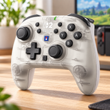 HORI Wireless HORIPAD Turbo til Switch 2 – Frost White – stemningsbillede
