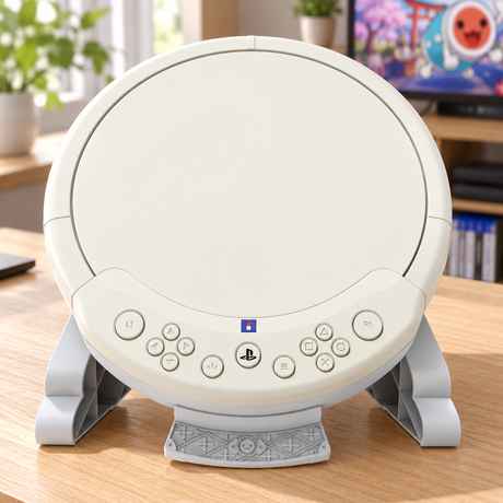 HORI Taiko no Tatsujin trommecontroller – PS5, PS4 og PC – stemningsbillede
