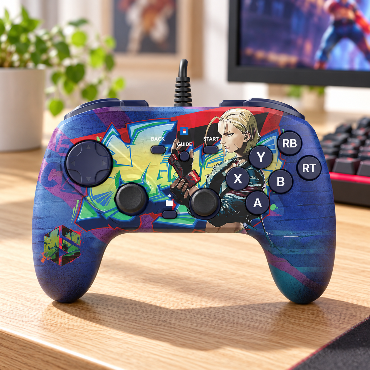HORI Fighting Commander OCTA – Street Fighter 6 Cammy – PC – stemningsbillede