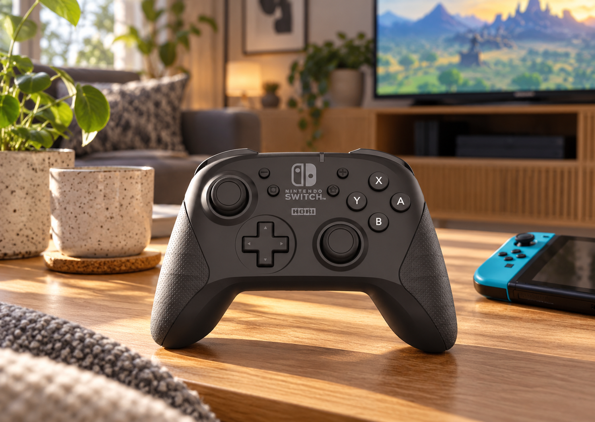 Stemningsbillede – HORI Wireless HORIPAD – Nintendo Switch – sort