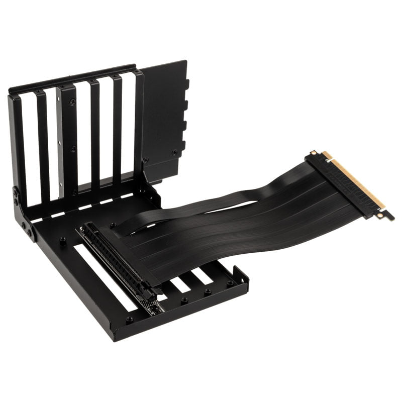 O11DXL-1X-4 riserkort + PCI-kortplatsskydd - PCIe 4.0 - Svart