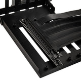 O11DXL-1X-4 riserkort + PCI-kortplatsskydd - PCIe 4.0 - Svart