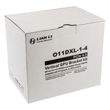 O11DXL-1X-4 riserkort + PCI-kortplatsskydd - PCIe 4.0 - Svart