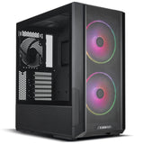 LANCOOL 216 RGB, E-ATX Midi-Tower-chassi - Svart