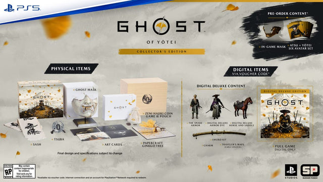 Ghost of Yōtei (Collector's Edition) – PS5 – produktbillede
