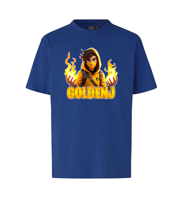 GoldenJ Flamme Tee - Blå