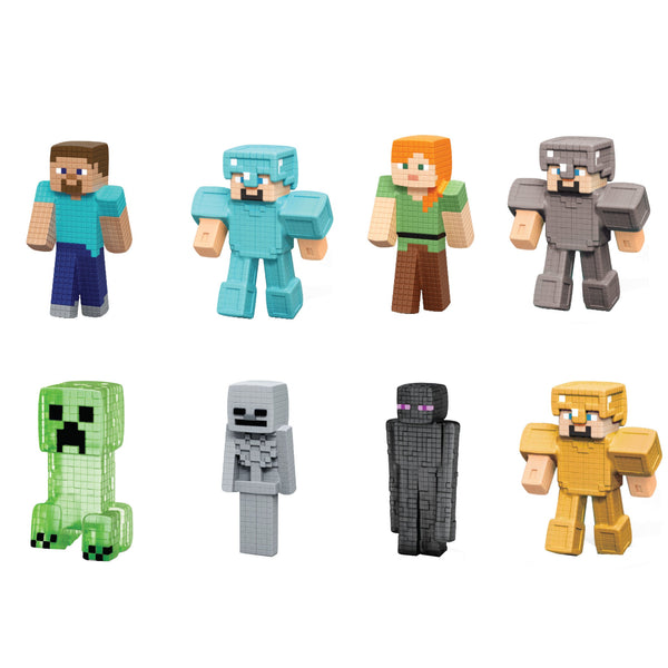 Goo Jit Zu Minecraft Minis figurer 8-pak