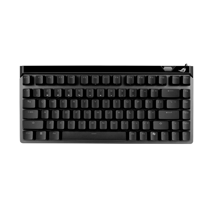 ASUS ROG Falchion Ace 75 HE – Nordic – Sort – tastatur set forfra