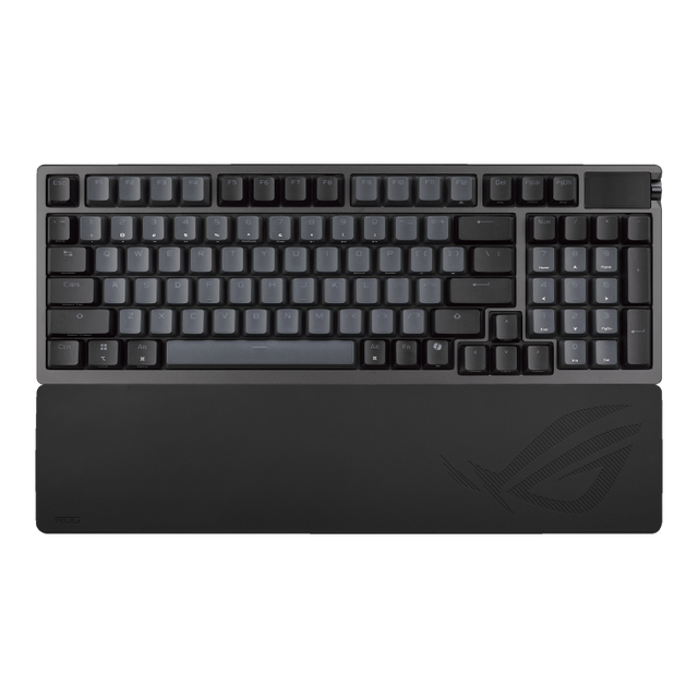 ASUS ROG Azoth 96 HE – Nordic – Sort – tastatur set forfra