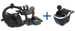 HORI - Farming Control System + 7-Speed Racing Shifter Bundle For PC (Windows 11/10) HORI