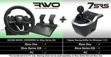 HORI - Racing Wheel Overdrive  + 7-Speed Racing Shifter Bundle For PC (Windows 11/10) HORI
