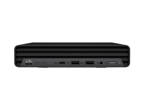 HP Pro Mini 400 G9 mini-PC set forfra