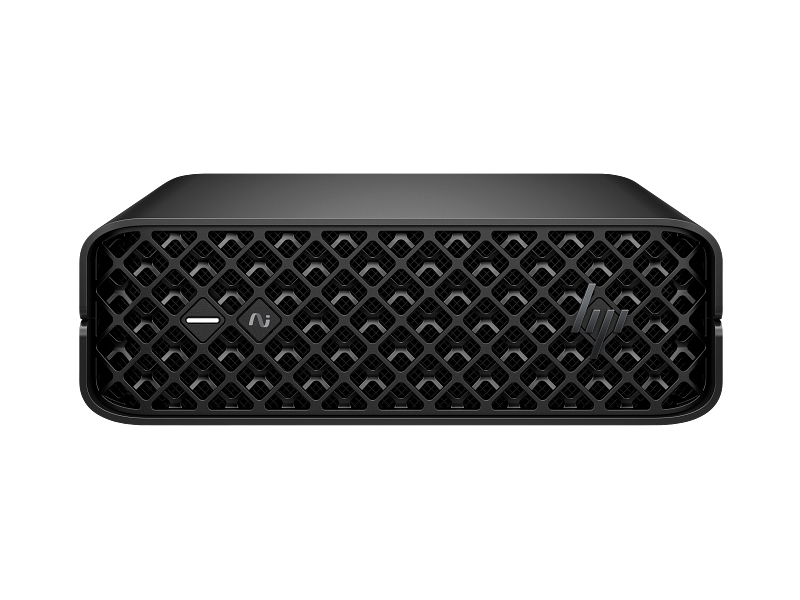 HP Z2 Mini G1i i sort set forfra