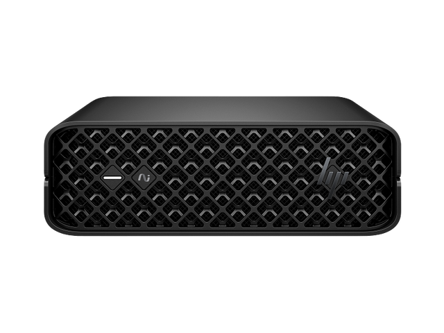 HP Z2 Mini G1i i sort set forfra