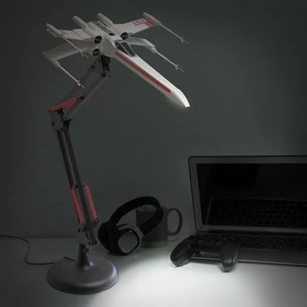 Star Wars X-wing justerbar skrivebordslampe