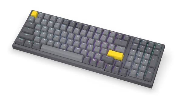 ENDORFY Celeris 1800 Yellow Switches Tastatur - DE Layout